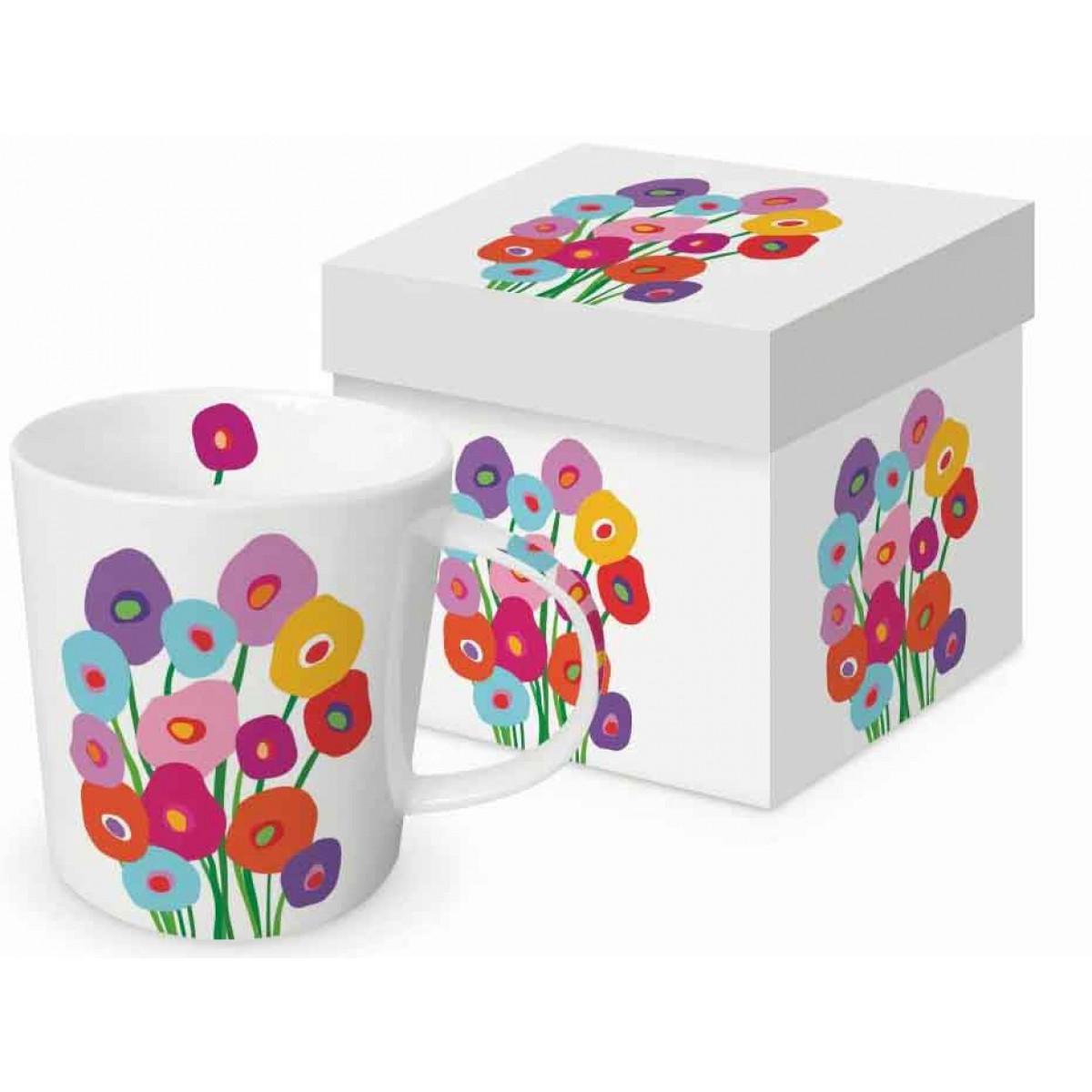 Šolja SUPER FLOWERS TURQUIOSE 