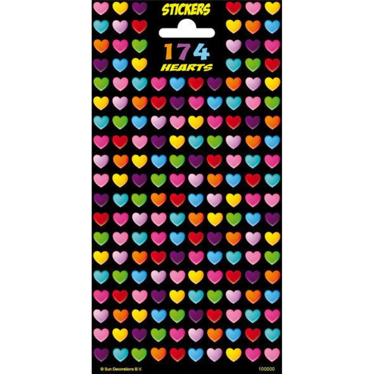 Stikeri 174 HEARTS TWINKLE 