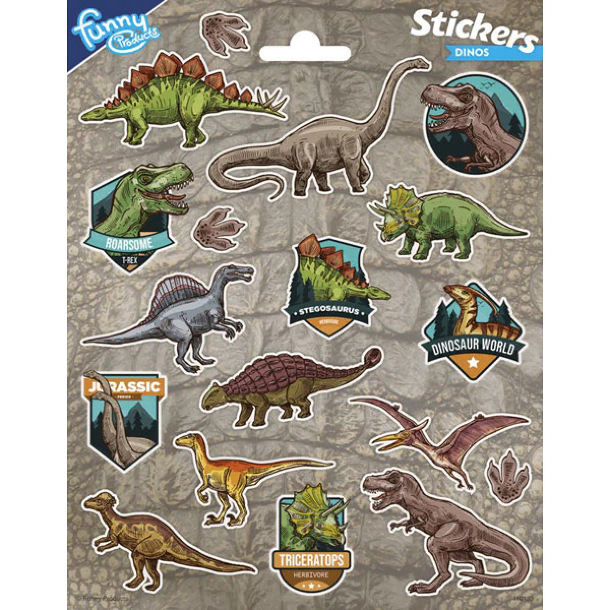 Set stikera DINOSAURUSI 