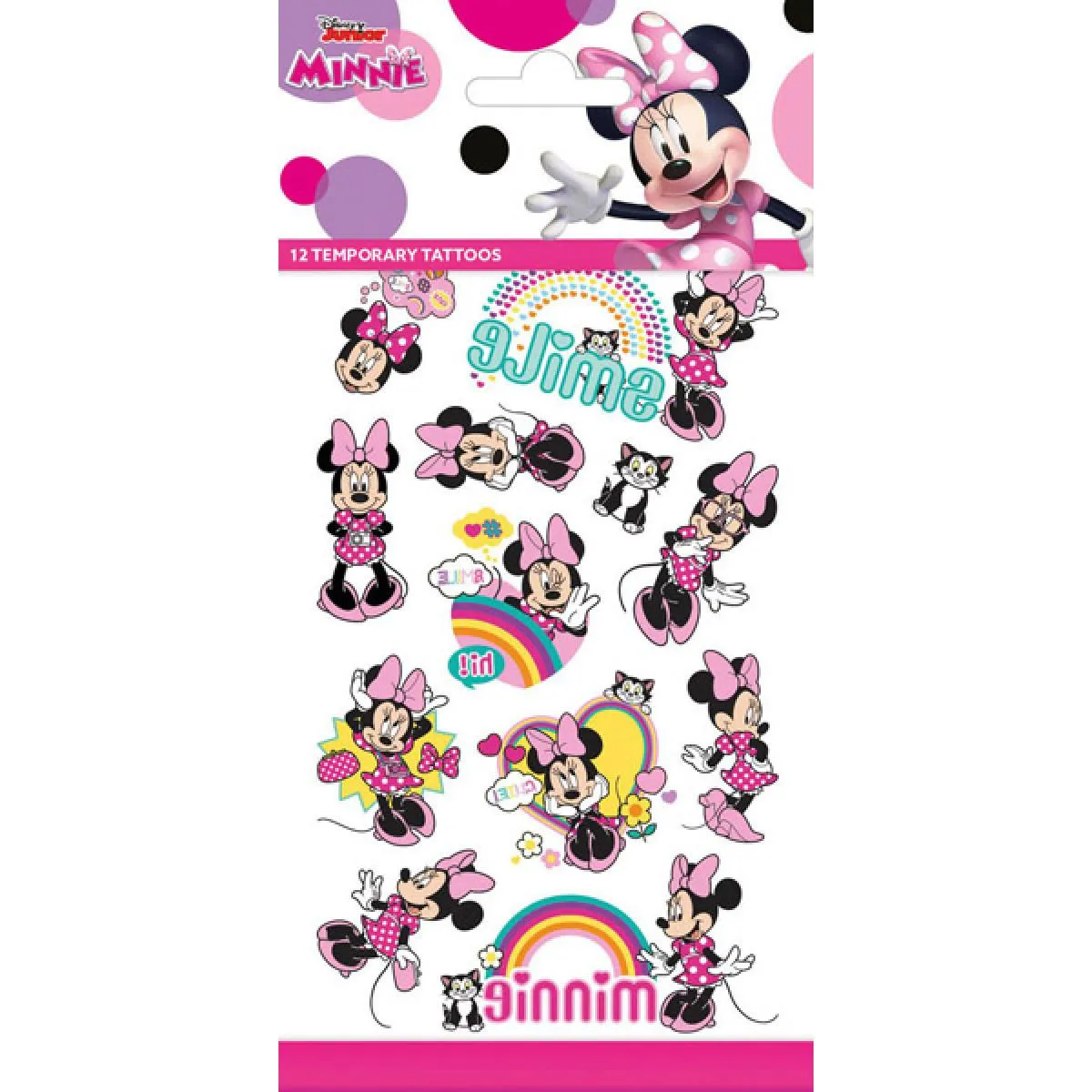 Set privremenih tetovaža DISNEY MINNIE 