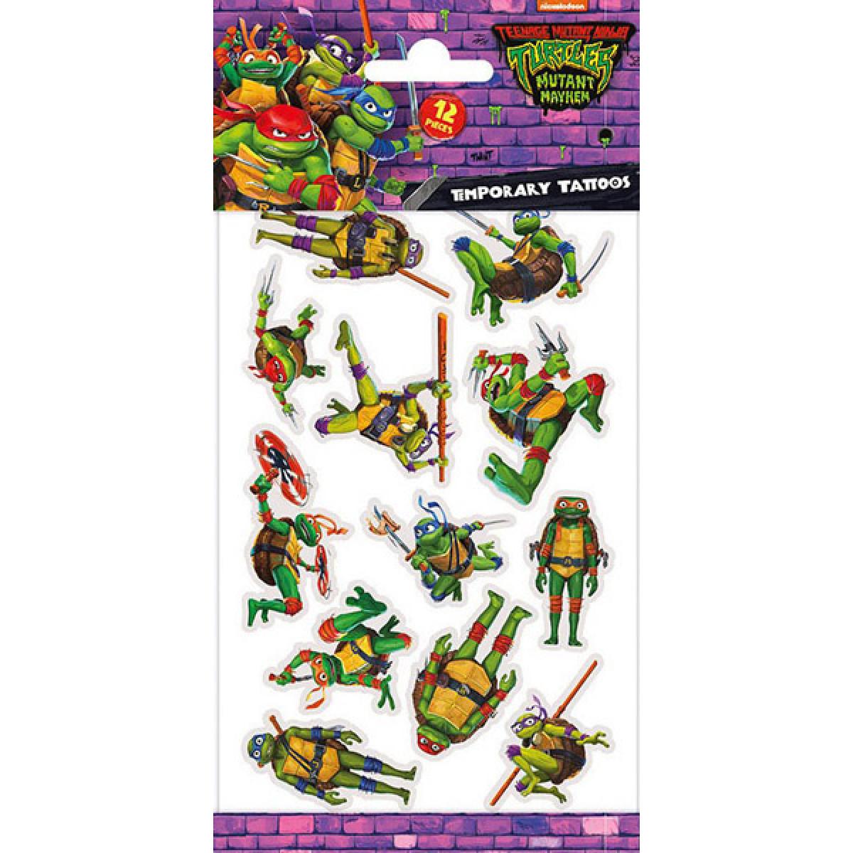 Set privremenih tetovaža NINDŽA KORNJAČE 