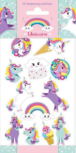 Set privremenih tetovaža JEDNOROG 