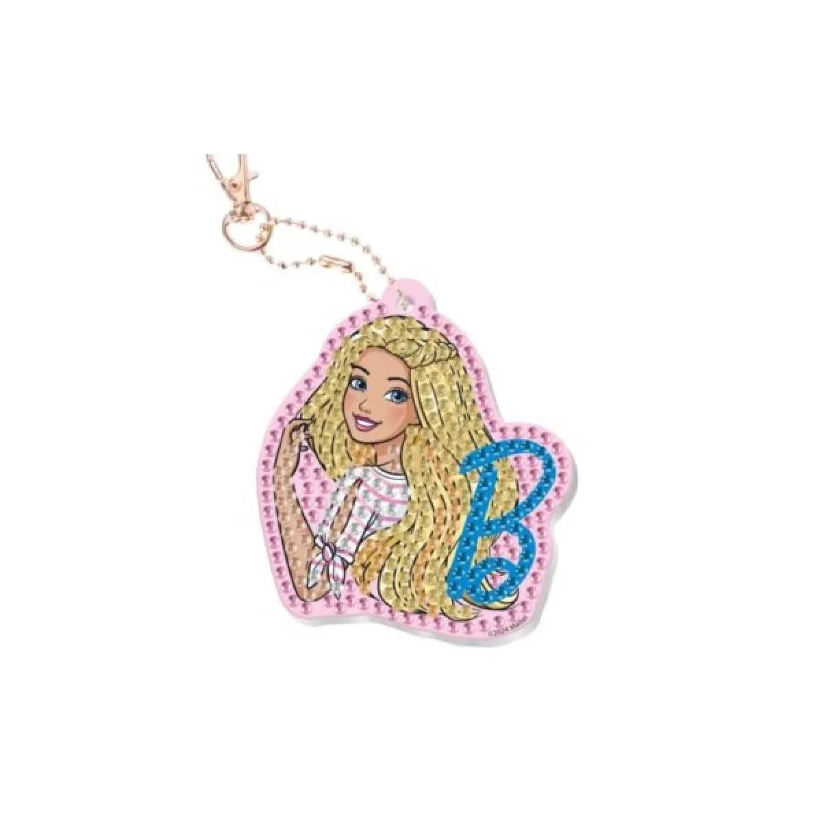 Kreativni set za ukrašavanje priveska BARBIE 