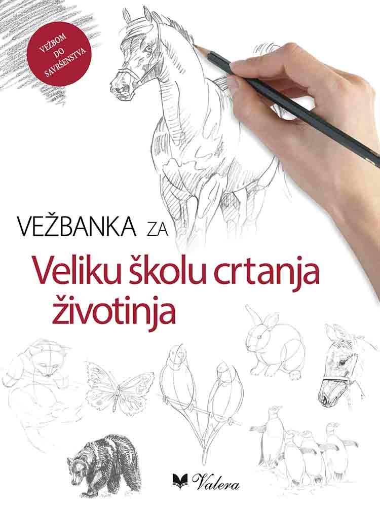 VEŽBANKA ZA VELIKU ŠKOLU CRTANJA ŽIVOTINJA 