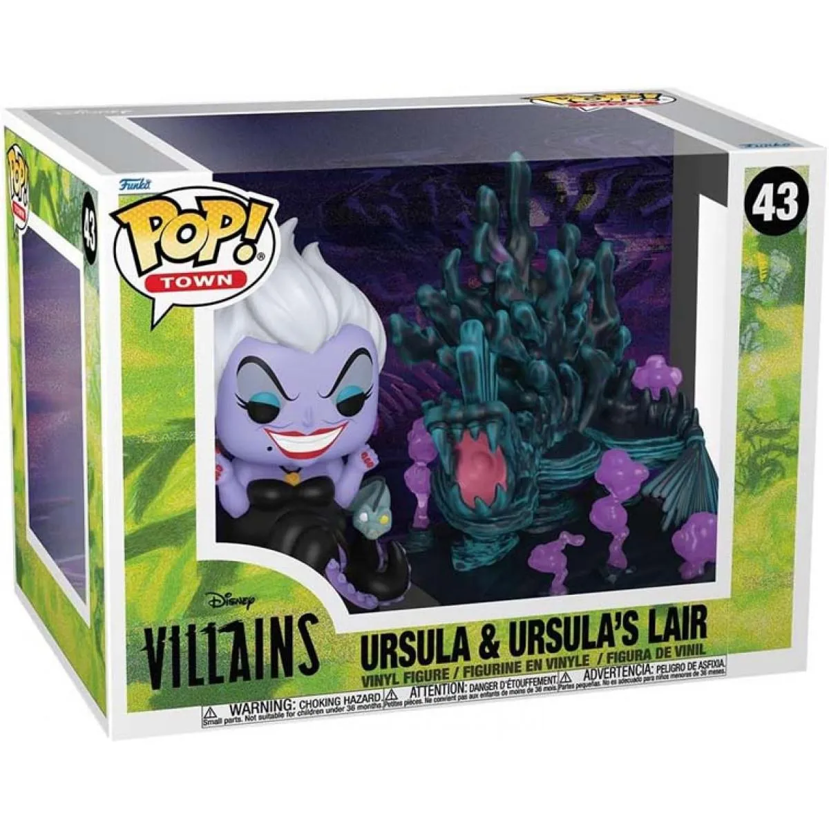 FUNKO POP TOWN figurica DISNEY VILLAIS- URSULA'S LAIR 