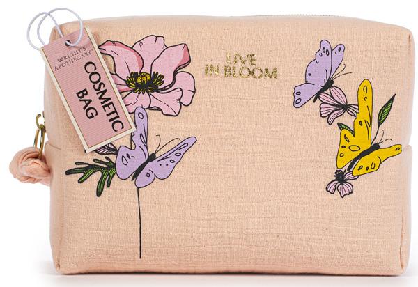 Kozmetički neseser LIVE IN BLOOM - PINK 