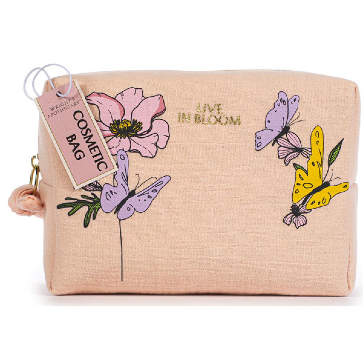 Kozmetički neseser LIVE IN BLOOM - PINK 