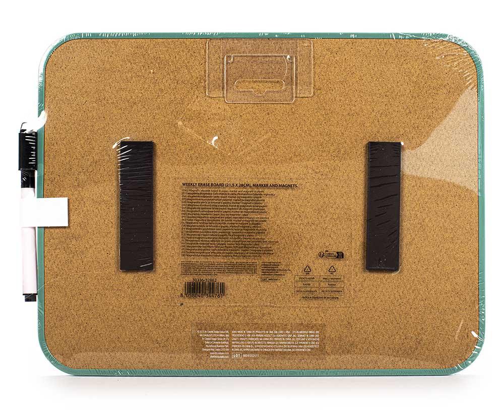 Magnetni nedeljni planer, suvo brisanje HAPPY MOMENTS 