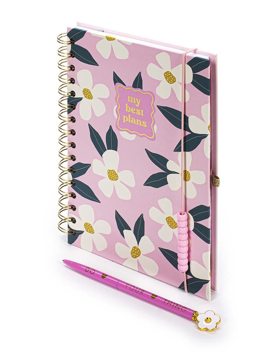 Notes sa spiralom A5 i olovka MY BEST PLANS 