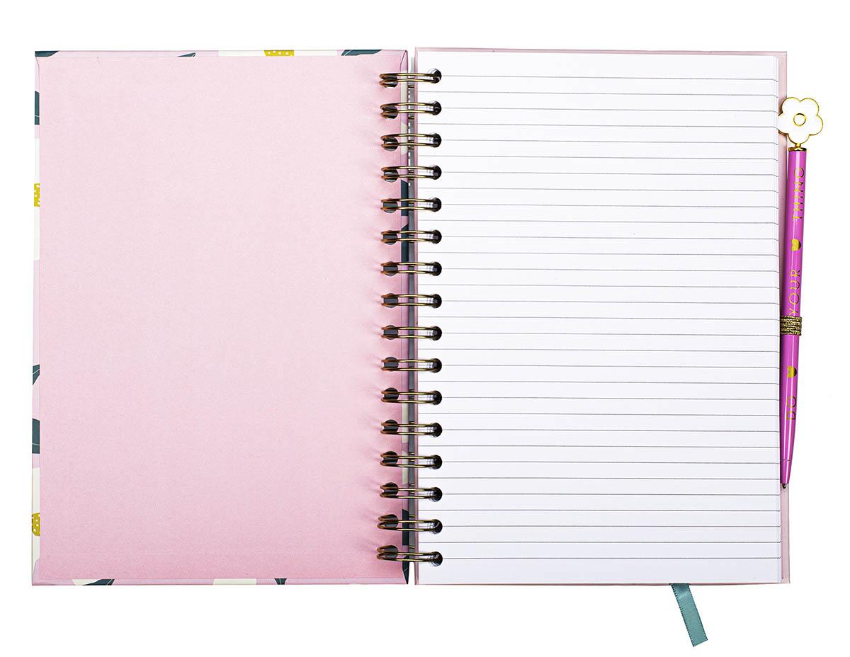 Notes sa spiralom A5 i olovka MY BEST PLANS 