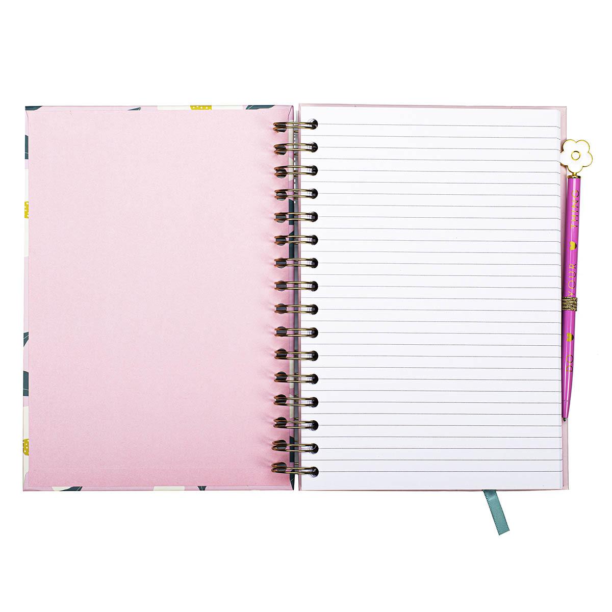 Notes sa spiralom A5 i olovka MY BEST PLANS 