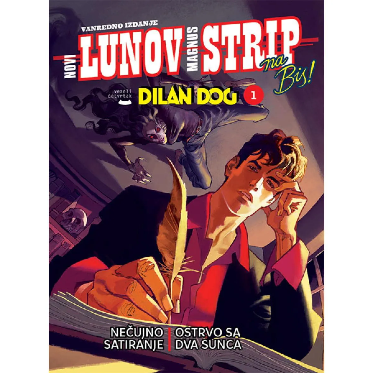 NOVI LUNOV MAGNUS STRIP NA BIS 01 DILAN DOG Nečujno satiranje / Ostrvo sa dva sunca 