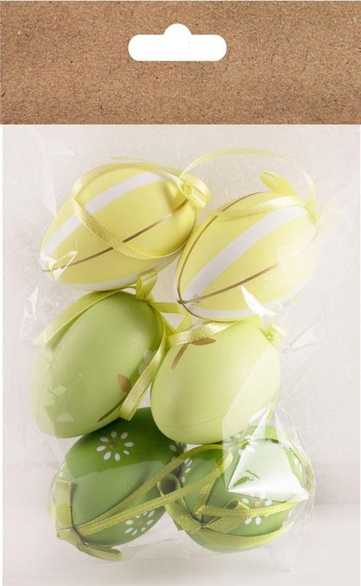 Uskršnji set šest jaja VIŠE BOJA 