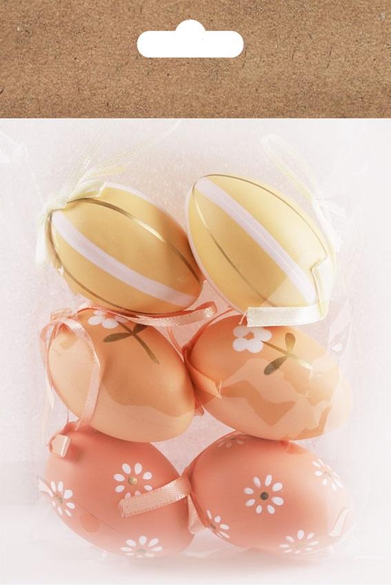 Uskršnji set šest jaja VIŠE BOJA 