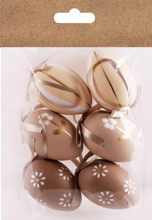 Uskršnji set šest jaja VIŠE BOJA 