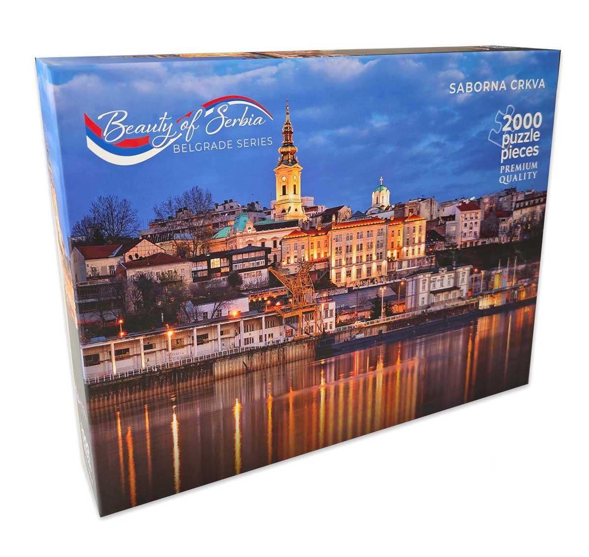 Puzzle 2000 BEAUTY OF SERBIA Saborna crkva 