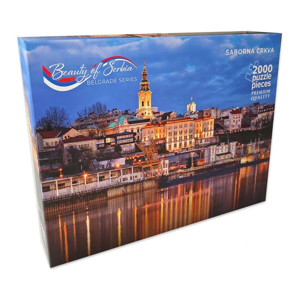 Puzzle 2000 BEAUTY OF SERBIA Saborna crkva 
