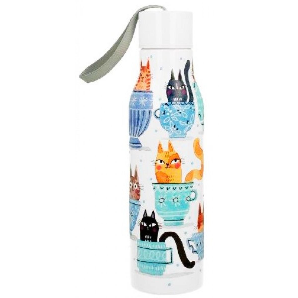 Termos od nerđajućeg čelika CAT'S WORLD - TEACUP CATS 