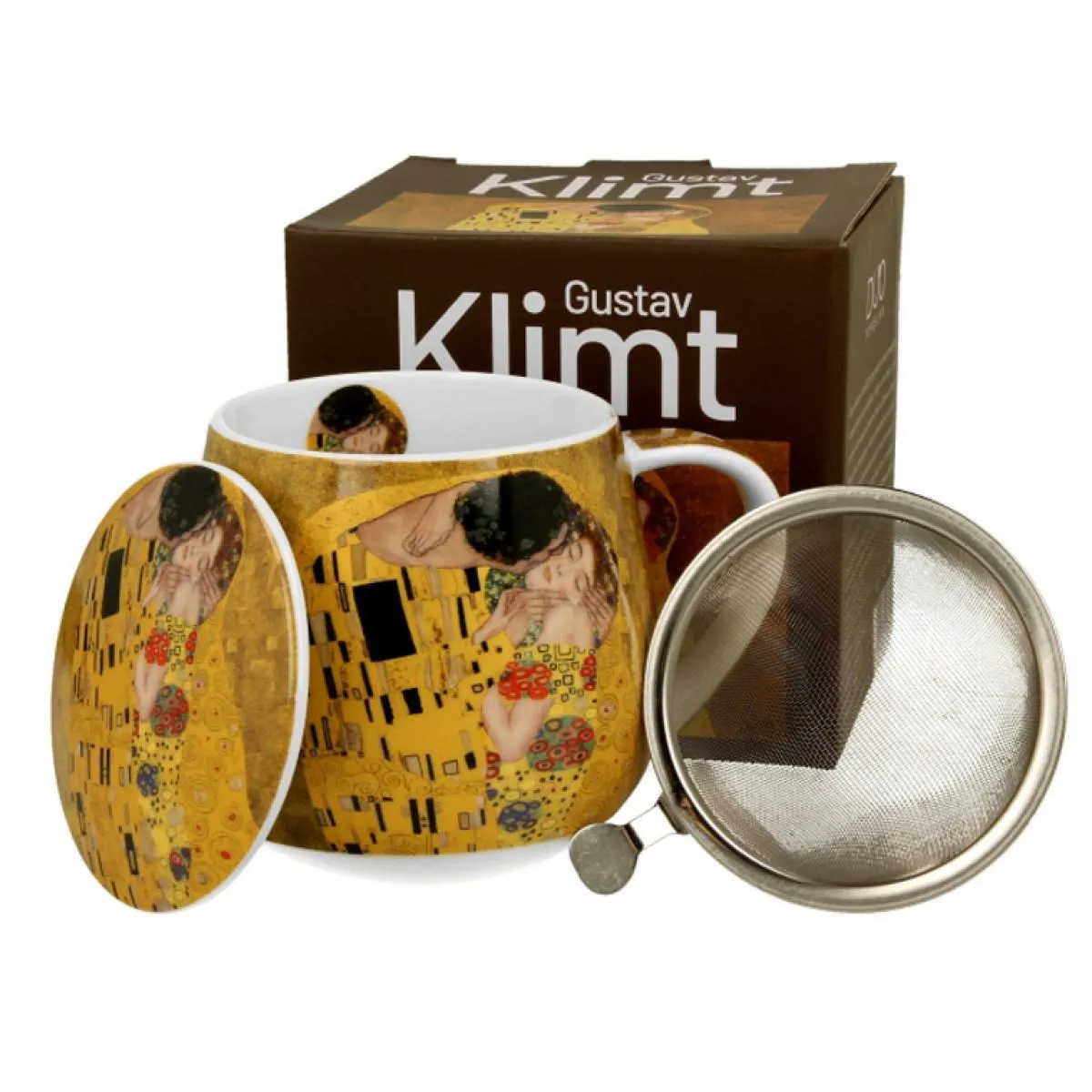 Šolja sa infuzerom THE KISS CLASSIC - G. KLIMT 
