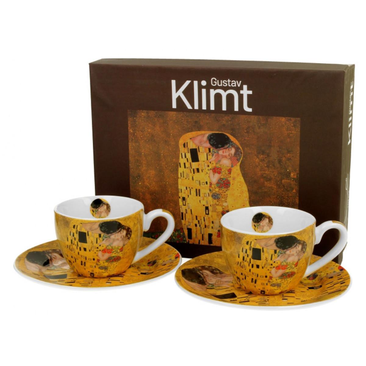 Set dve šolje za espreso THE KISS CLASSIC - G. KLIMT 