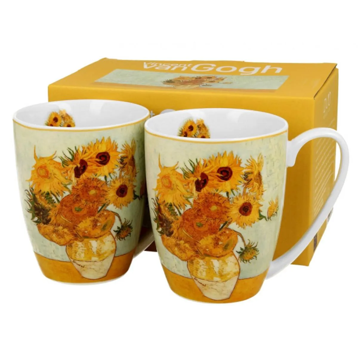 Set dve šolje SUNFLOWERS -VAN GOGH 360ml 