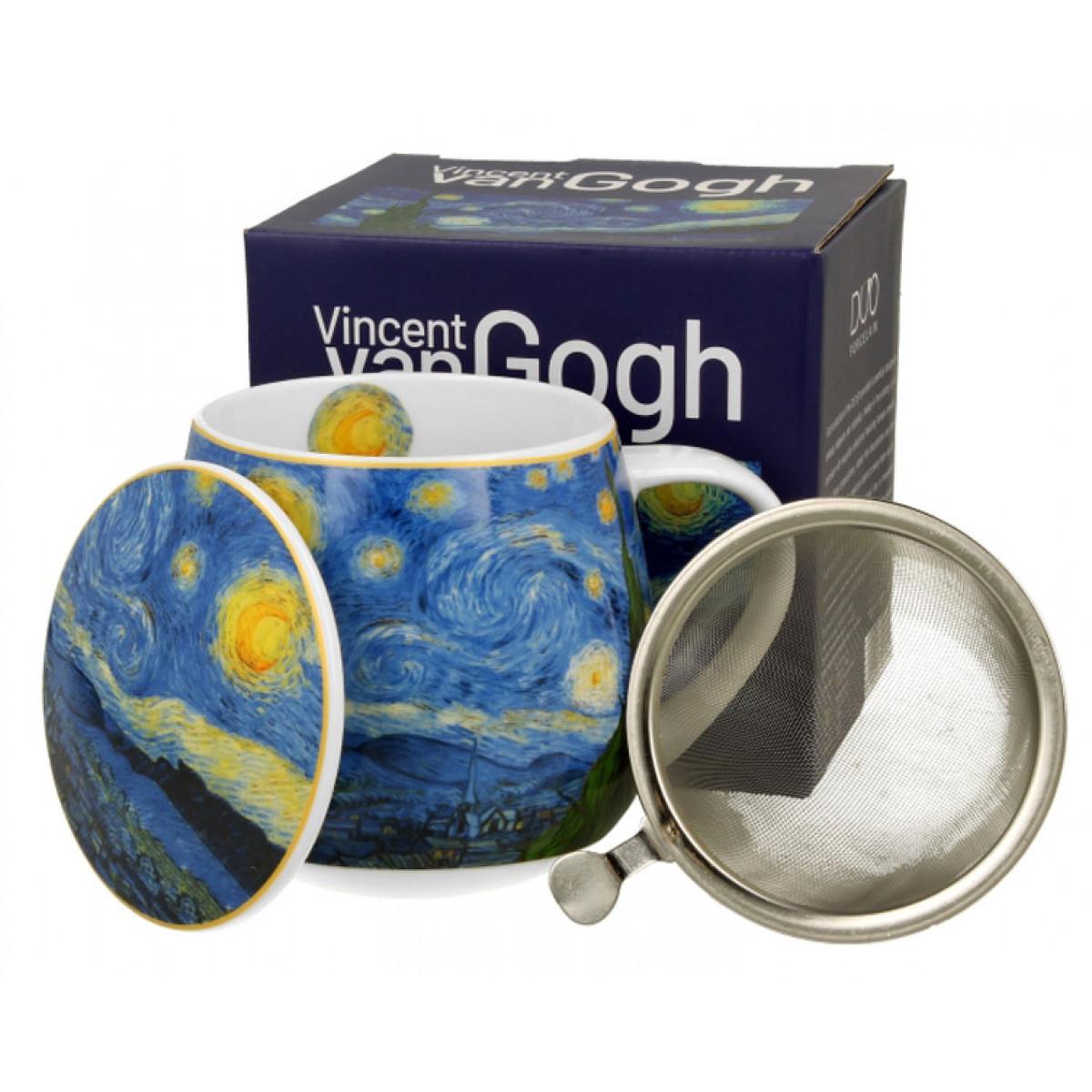 Velika šolja sa infuzerom STARRY NIGHT - VAN GOGH 430ml 