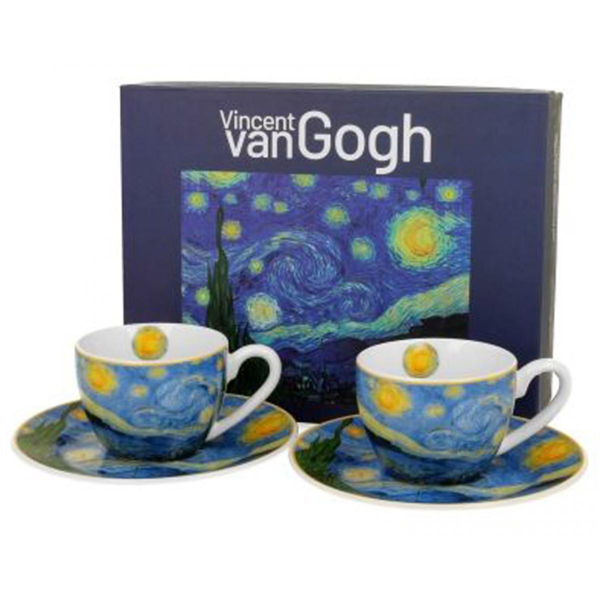 Dve šolje za espreso STARRY NIGHT - VAN GOGH 