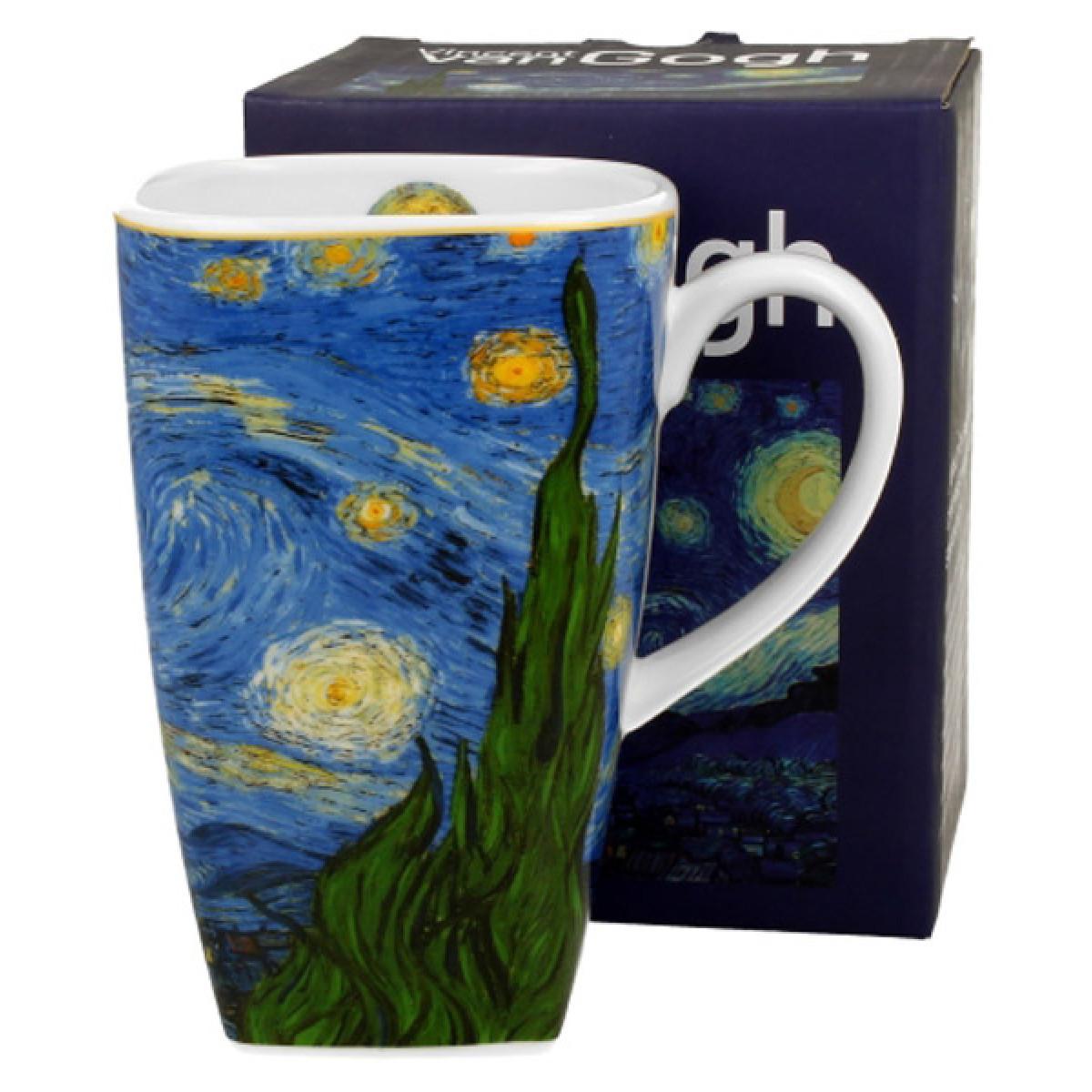 Velika četvrtasta šolja STARRY NIGHT - VAN GOGH 