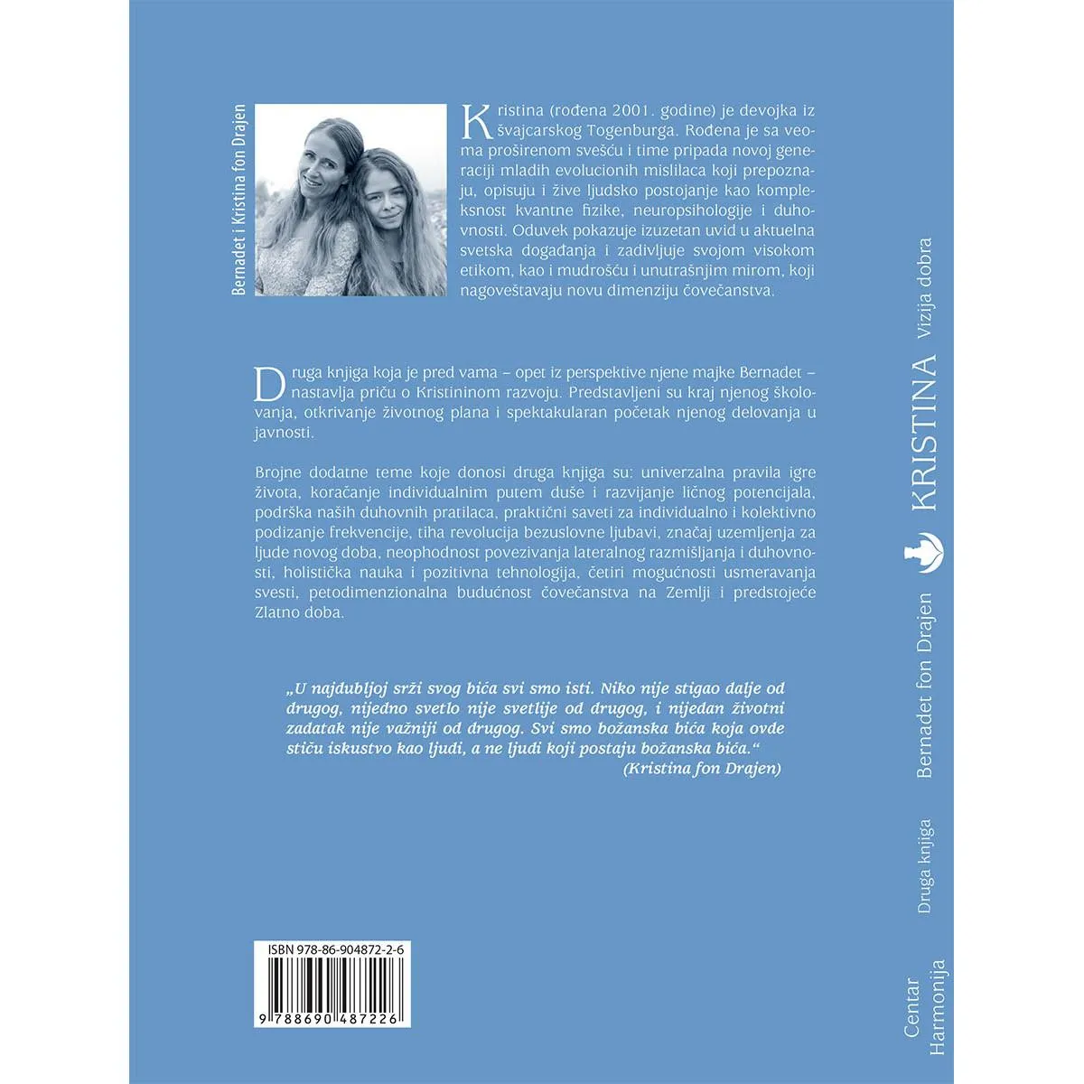 KRISTINA VIZIJA DOBRA Knjiga II 