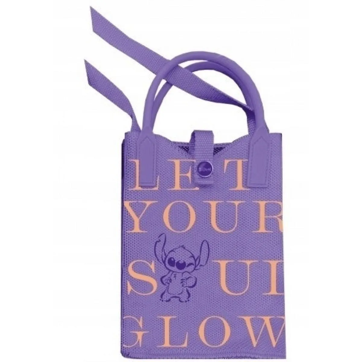 Torba na rame DISNEY FASHION -PURPLE Lilo & Stitch 19 cm 