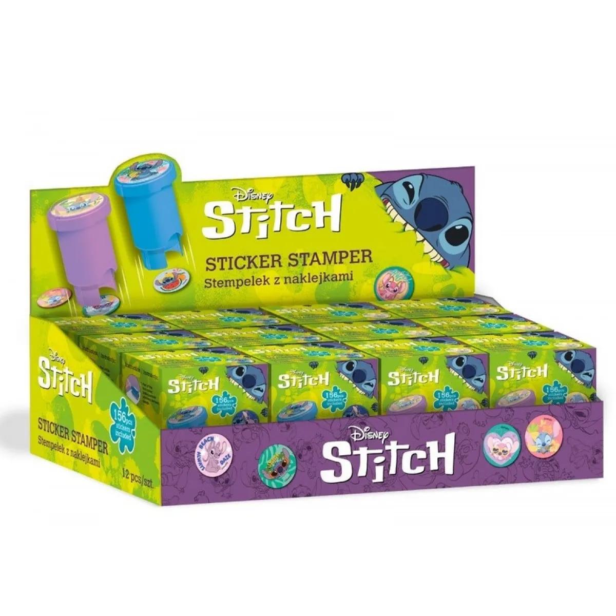 Pečat i stikeri DISNEY BLUE Lilo & Stitch (više vrsta) 