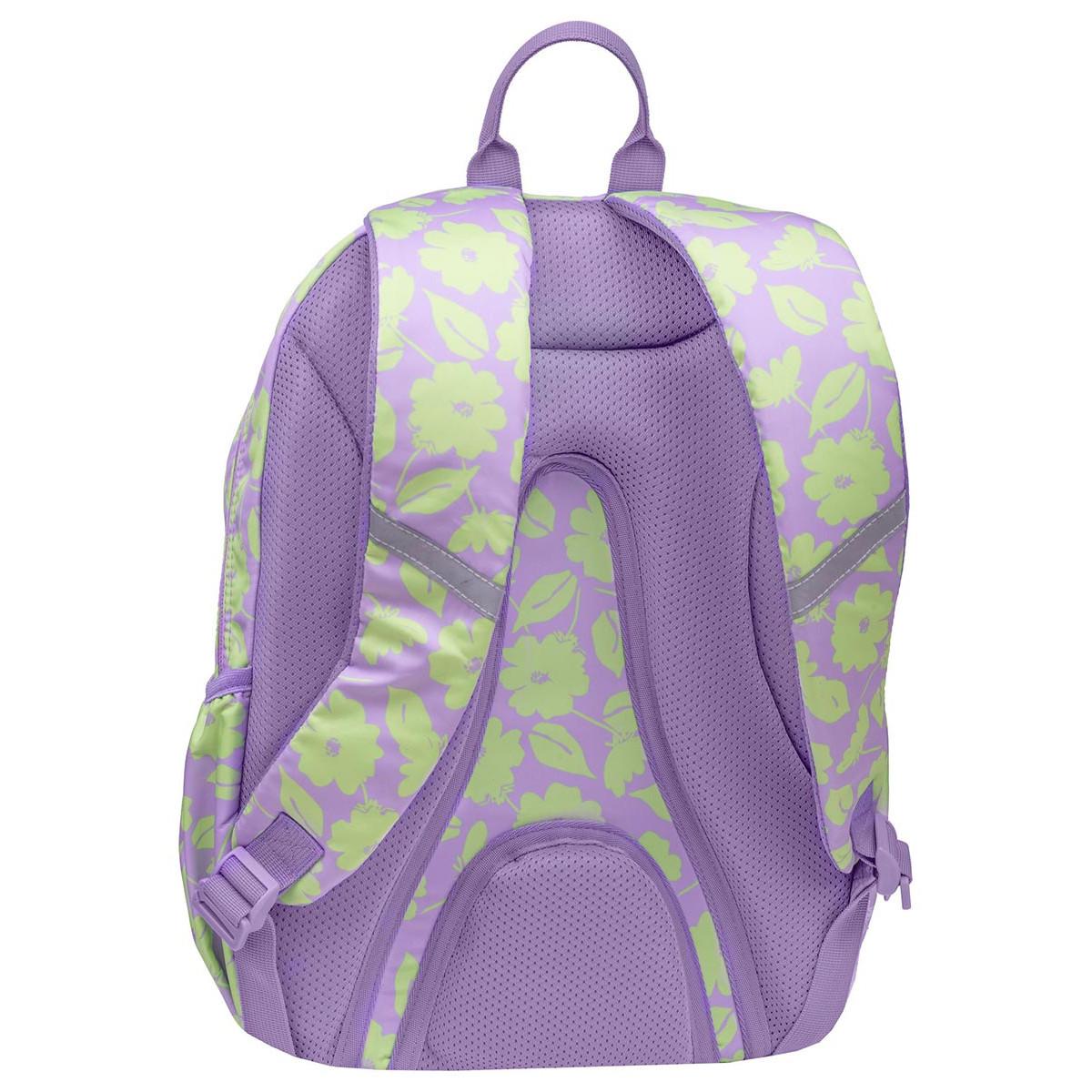 Ranac RIDER - FLORES LILA, 43 cm, 27 l 