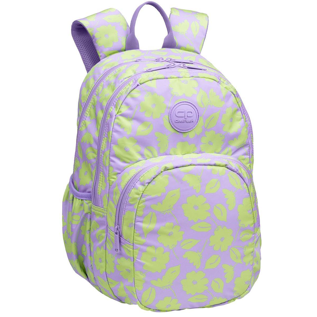 Ranac RIDER - FLORES LILA, 43 cm, 27 l 