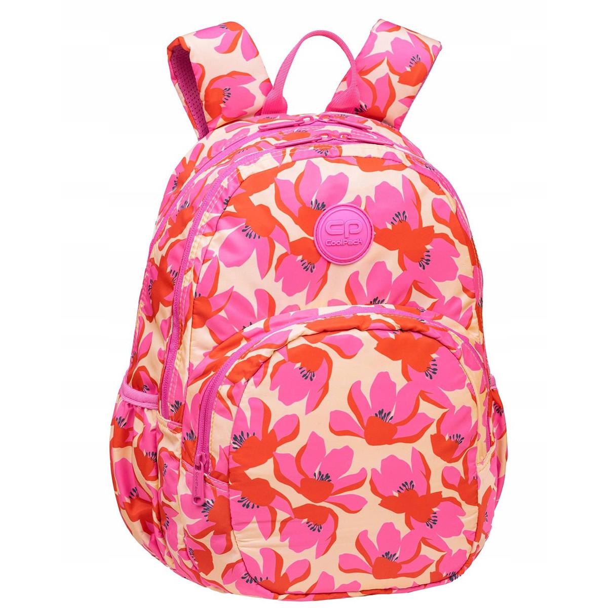 Ranac RIDER - FLORES ROSA, 43 cm, 27 l 