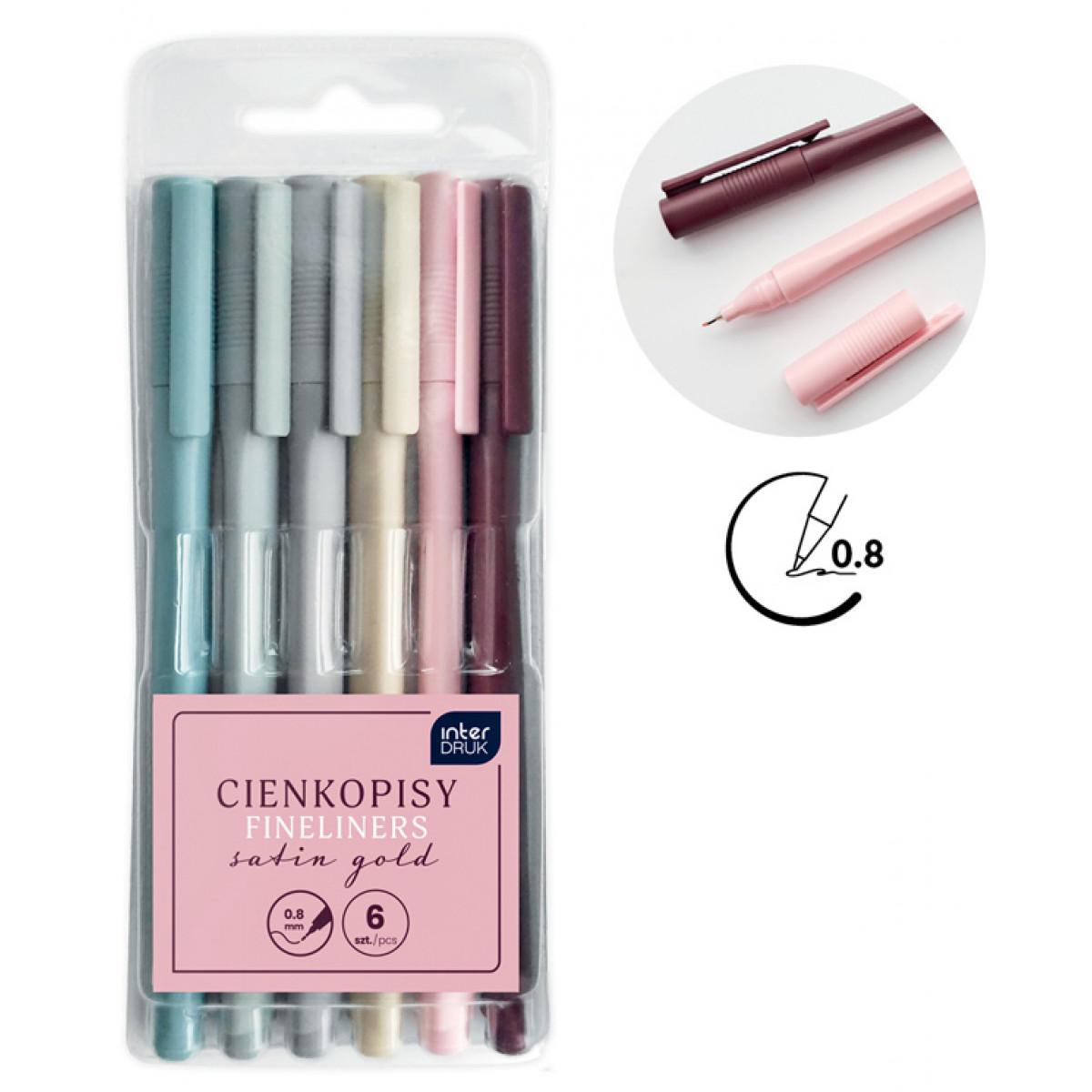 Tanki flomasteri SATIN GOLD 