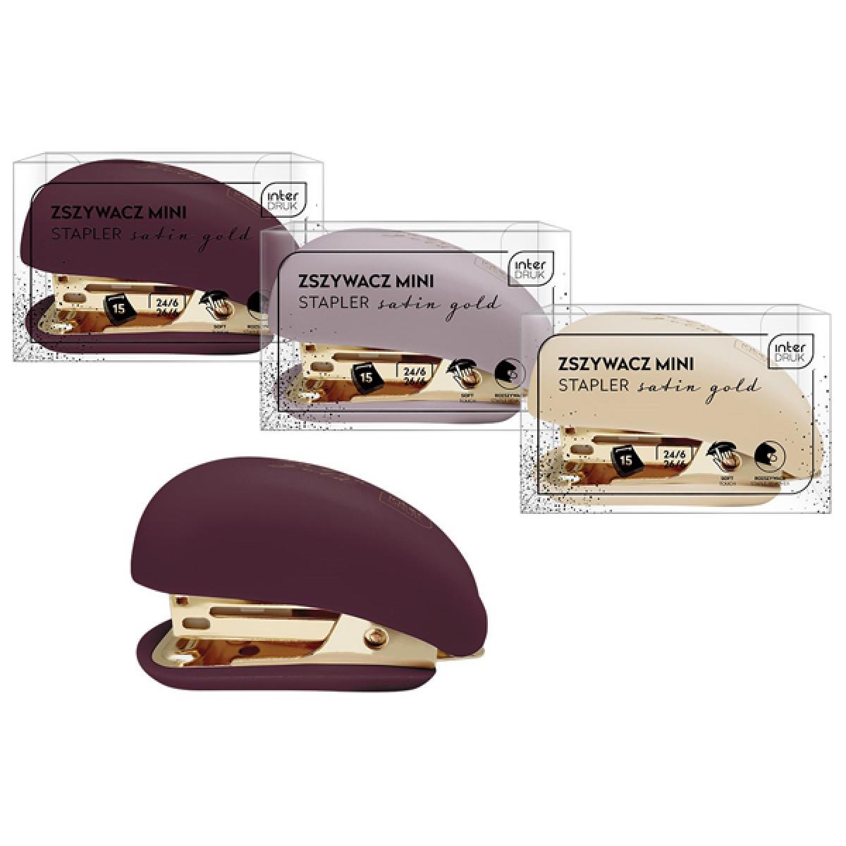 Mini heftalica SATIN GOLD 