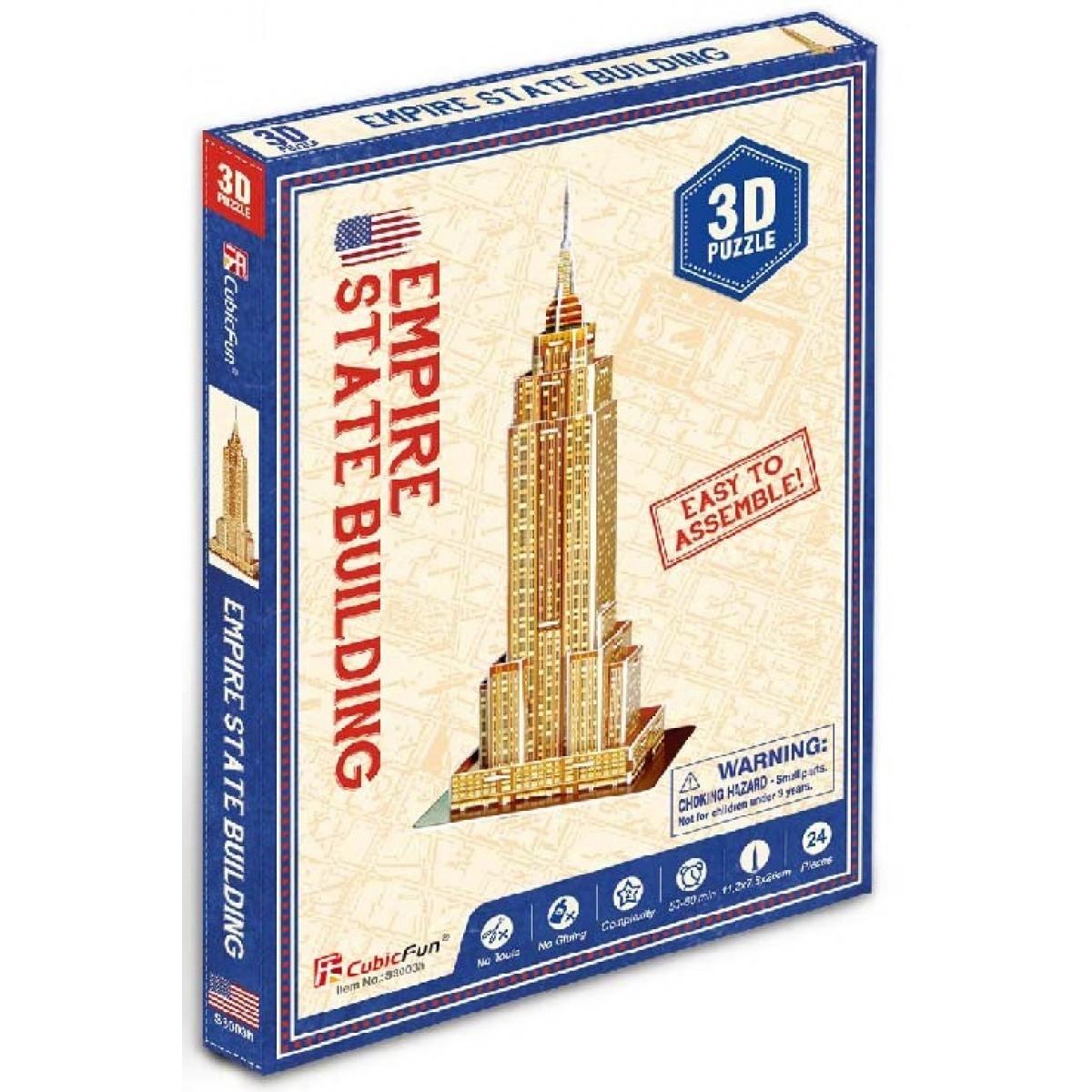 3D puzzle  EMPIRE STATE BUILDING 