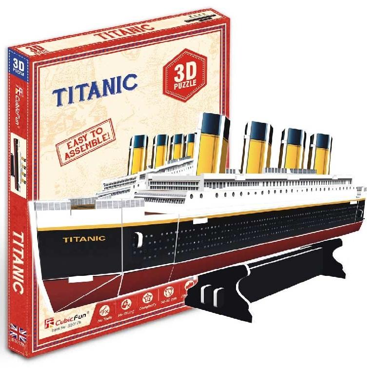 3D puzzle TITANIC 