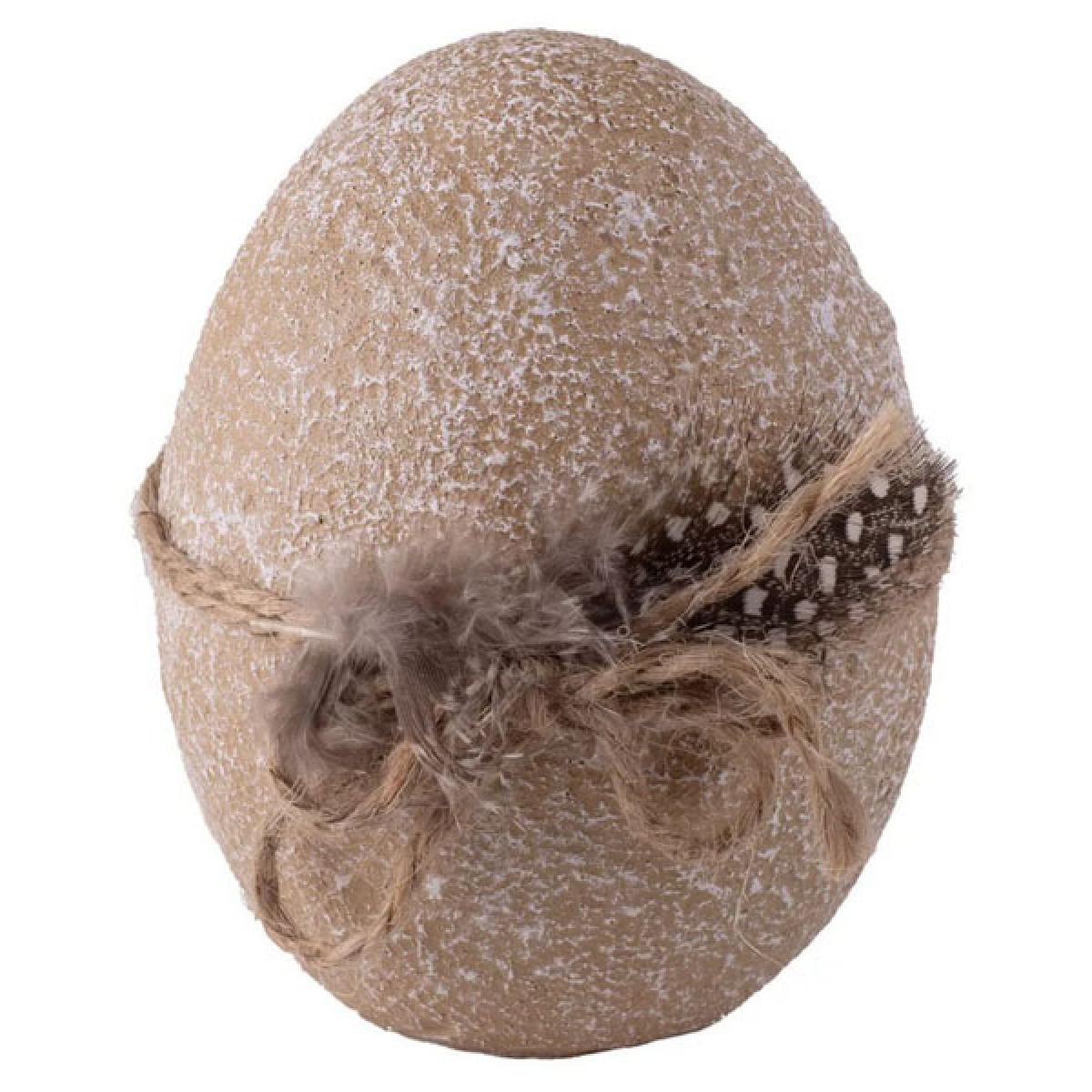 Uskršnje jaje sa perom 8cm 
