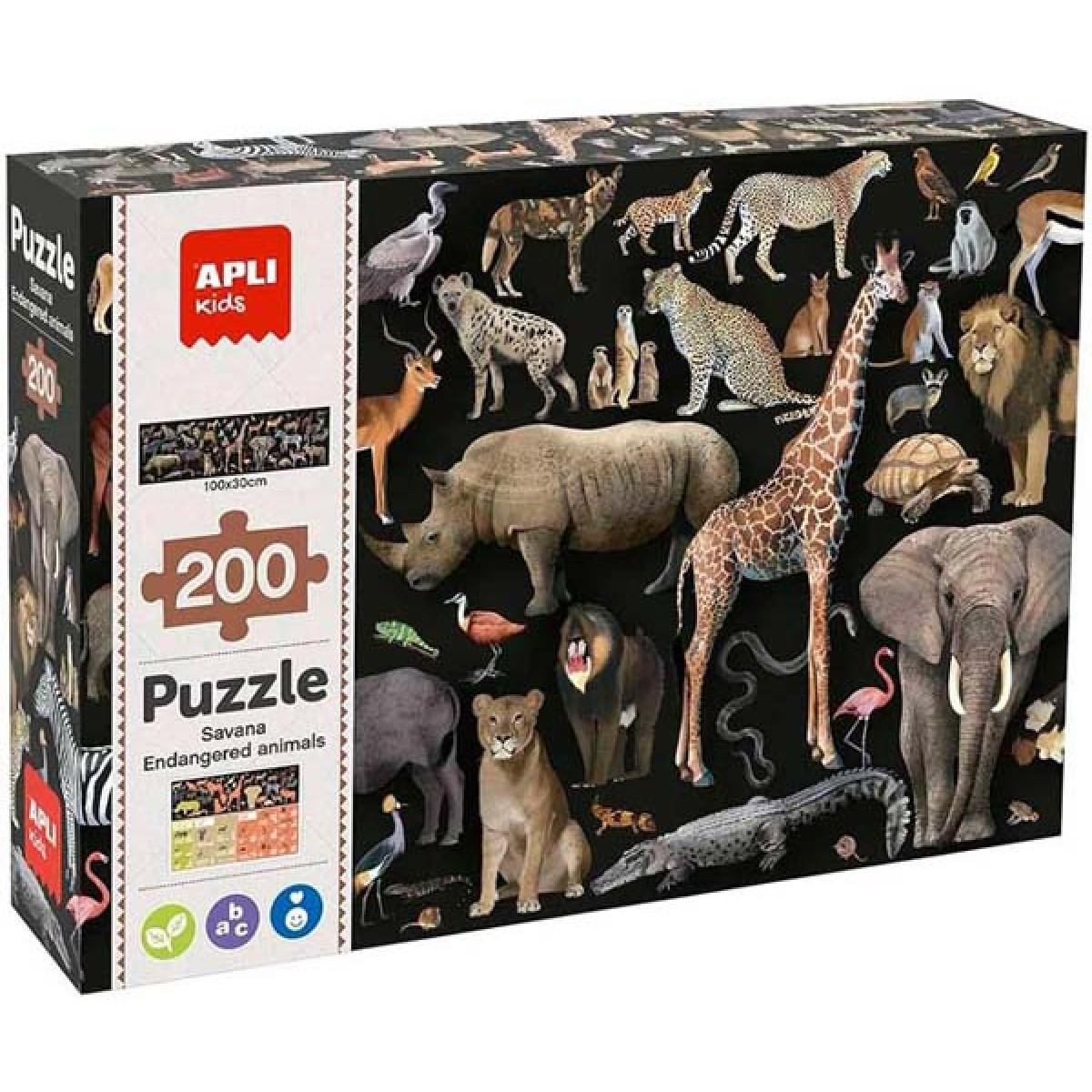 Puzzle za decu SAVANA 200kom 