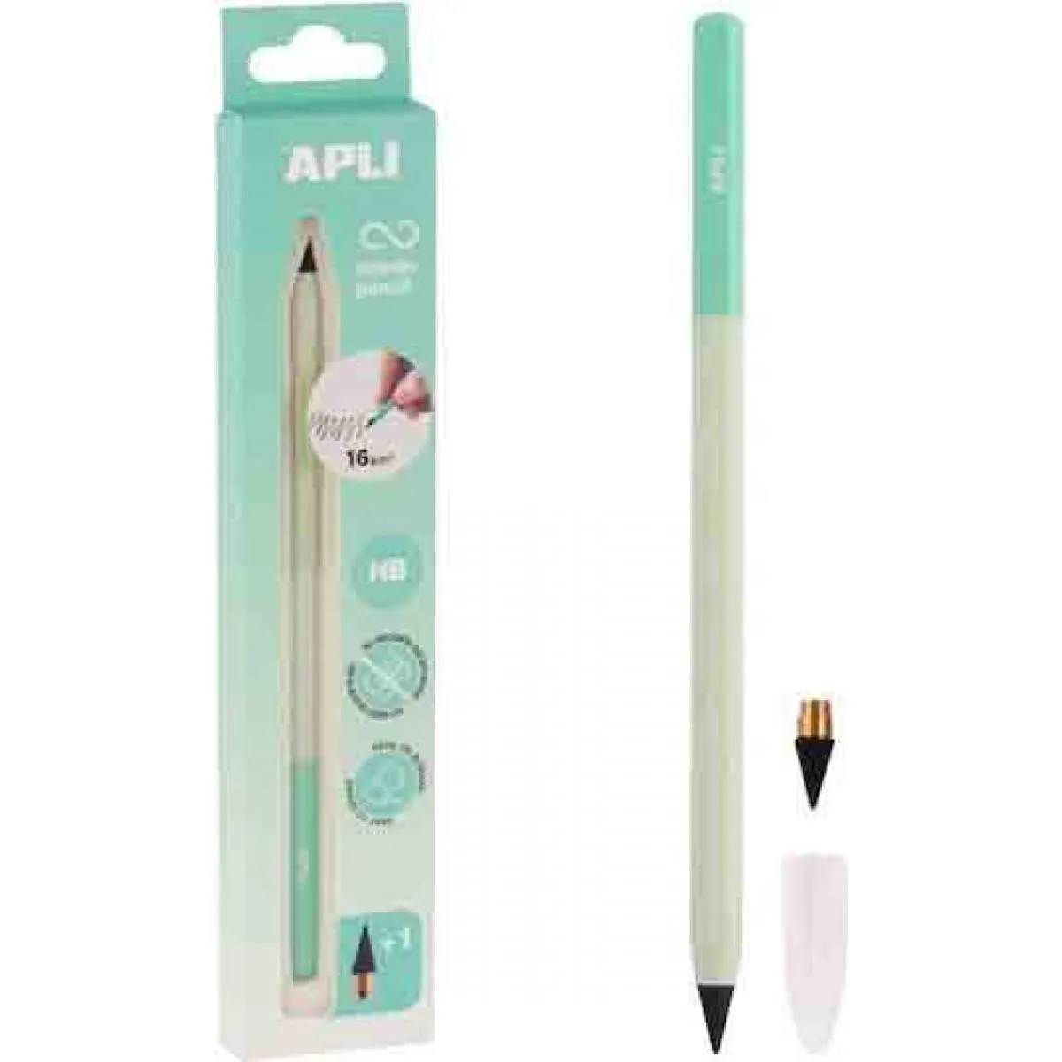 OLOVKA graftna INFINITE PENCIL NORDIK TURQUOISE 