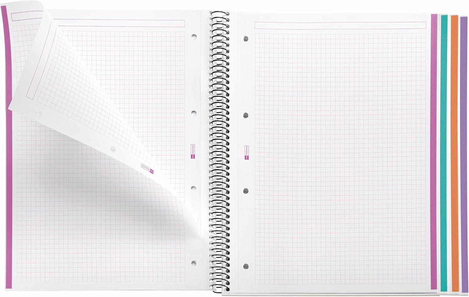 Notes A4 MIQUELRIUS Wake up, 120 listova na kvadratiće 