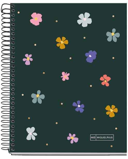 MIQUELRIUS sveska TP A4 - kvadratići SPRING NIGHT 