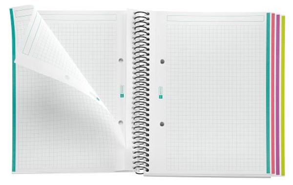 MIQUELRIUS sveska A5 na kvadratićeTP AURORA PROVENCE 