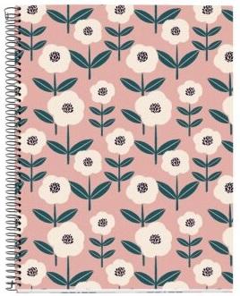 MIQUELRIUS sveska A4 TP kvadrati  KEEP IT SIMPLE-pink 