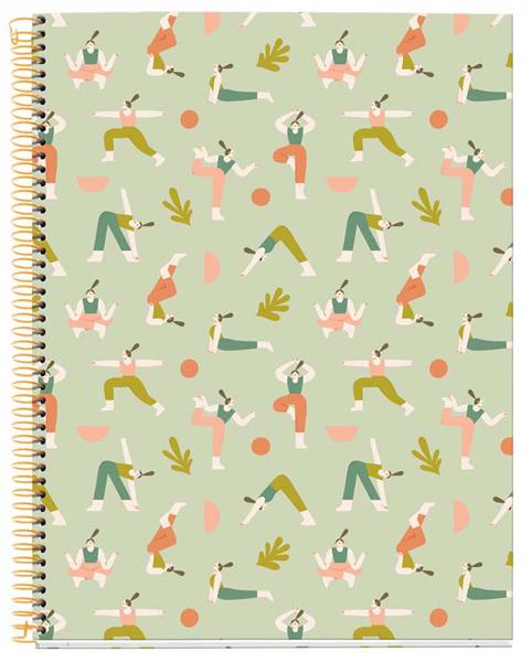 MIQUELRIUS notes A4 sa spiralom dikto YOGA 