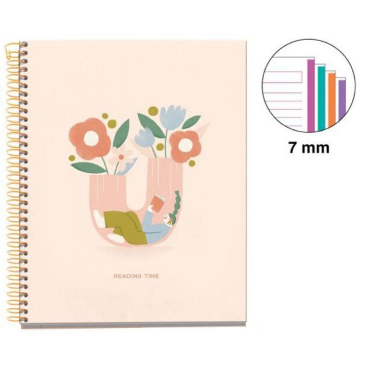 MIQUELRIUS notes sa spiralom A5 INHALE & EXHALE 