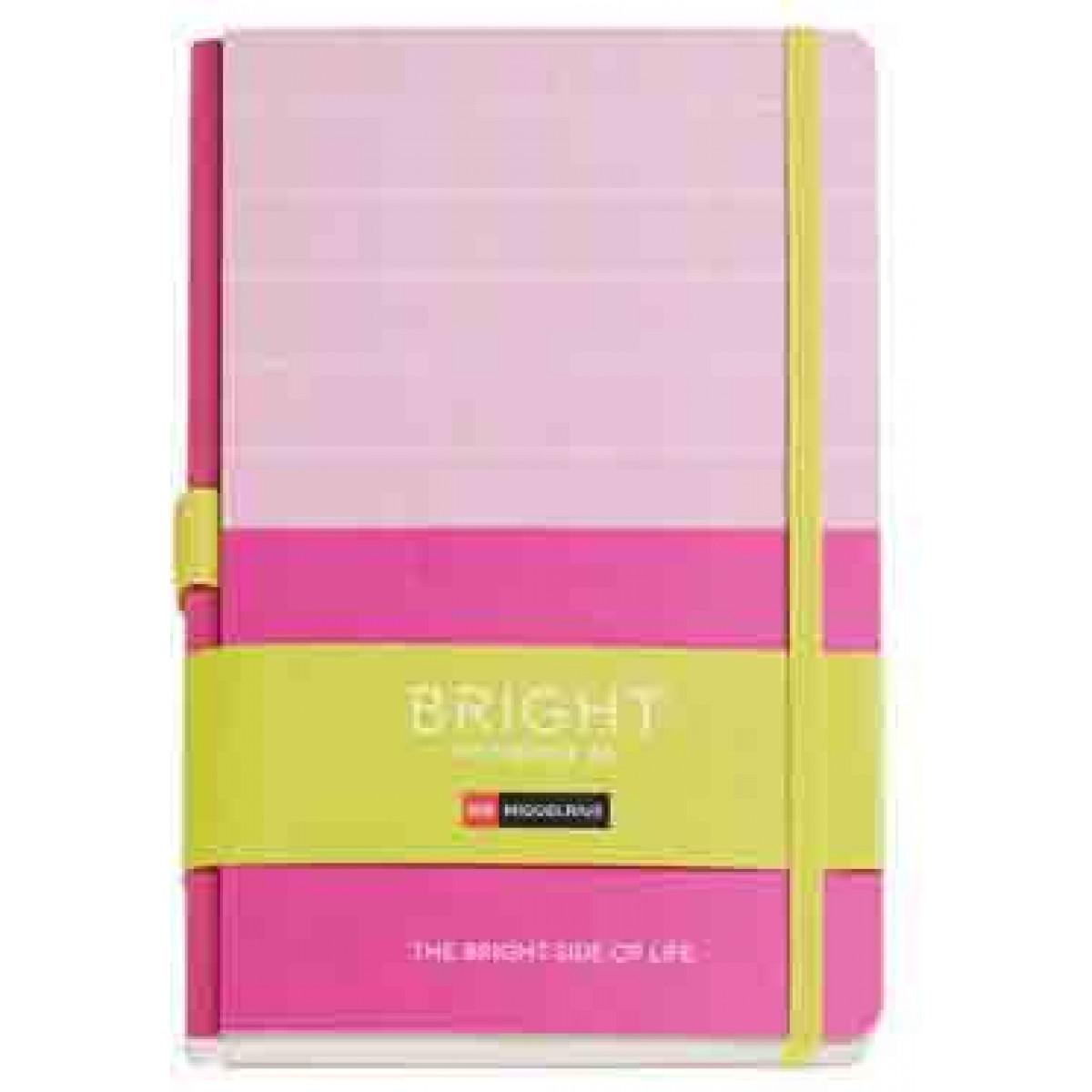 MIQUELRIUS notes A5 tačkice PINK BRIGHT 