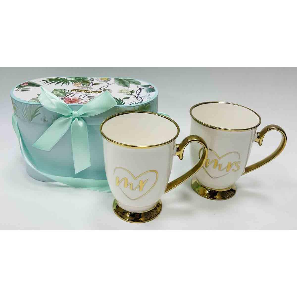 Set šolja 1/2 MR&MRS 