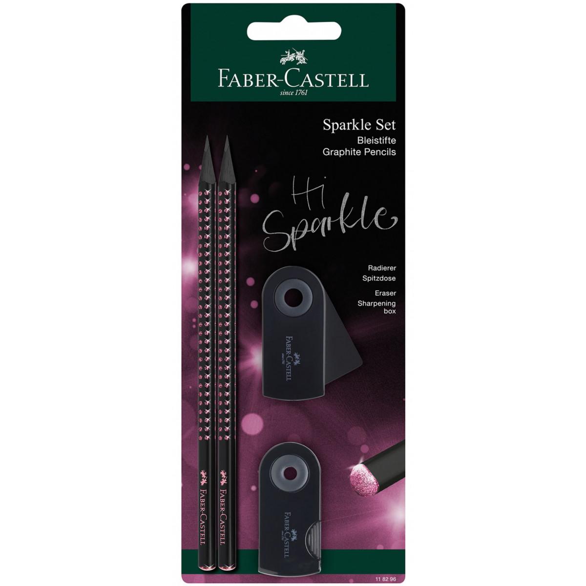 FABER CASTELL školski set MIDNIGHT - ROSE 